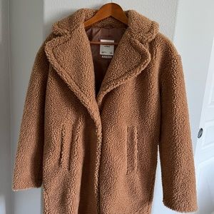 Abercrombie & Fitch Teddy Coat 🤎